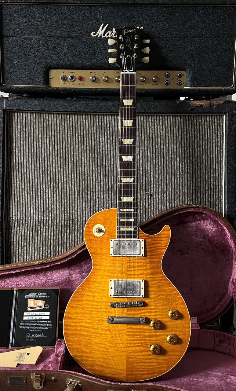Gibson Les Paul Standard 1958 Reissue "CME Spec" 1959 Neck 3,7kg Light - Thumbnail 2