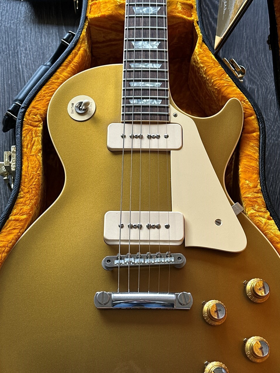 2018 Gibson Les Paul 1968 50th Anniversary Goldtop Limited Edition - Thumbnail 2