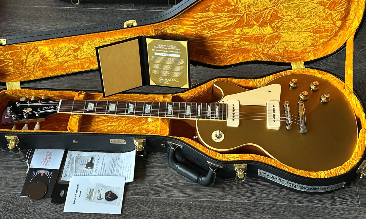 2018 Gibson Les Paul 1968 50th Anniversary Goldtop Limited Edition - Thumbnail 6