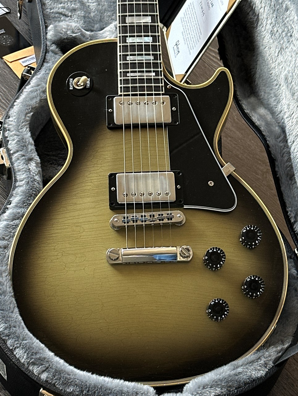 Gibson Custom Shop Les Paul Custom Silverburst Murphy Lab M2M Light Aging - Image 1