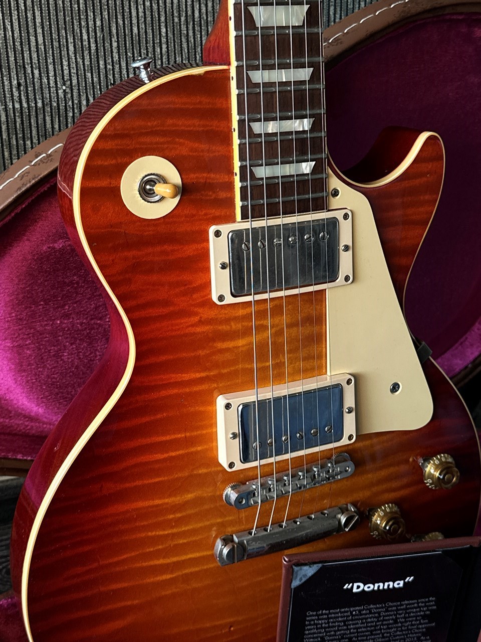 Gibson Les Paul Standard 1959 CC #5 Donna Collectors Choice Custom Shop Aged Tom Wittrock - Thumbnail 4