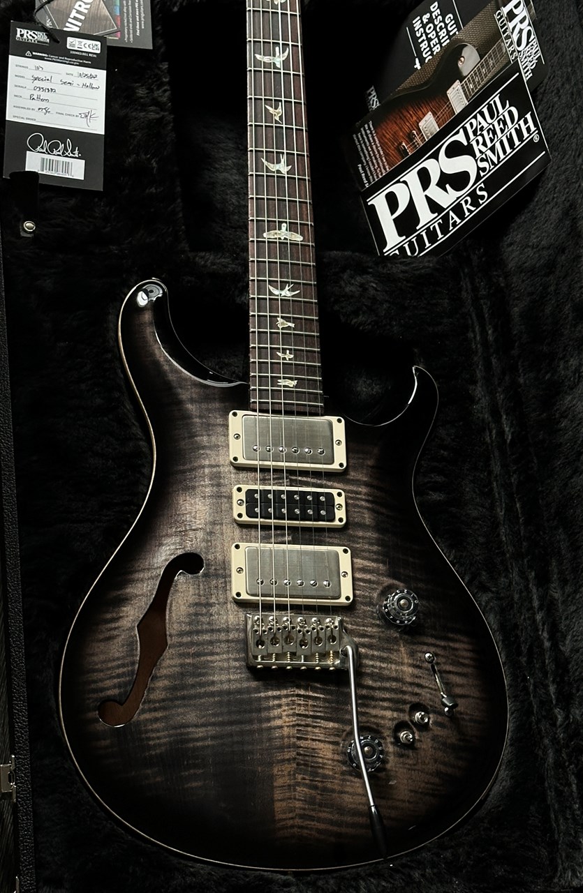 2022 PRS Special Semi-Hollow Charcoal Burst Excellent with Case & Papers - Thumbnail 6