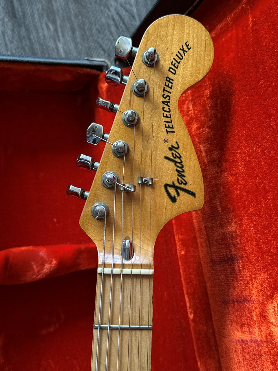 1974 Fender Tele Deluxe with Factory Tremolo Option Rare - Thumbnail 5