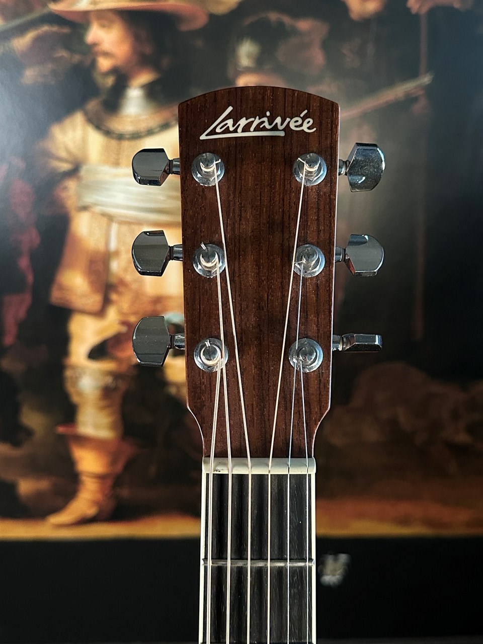 Larrivée L-02 All-Solid Acoustic Handcrafted in Canada - Thumbnail 4