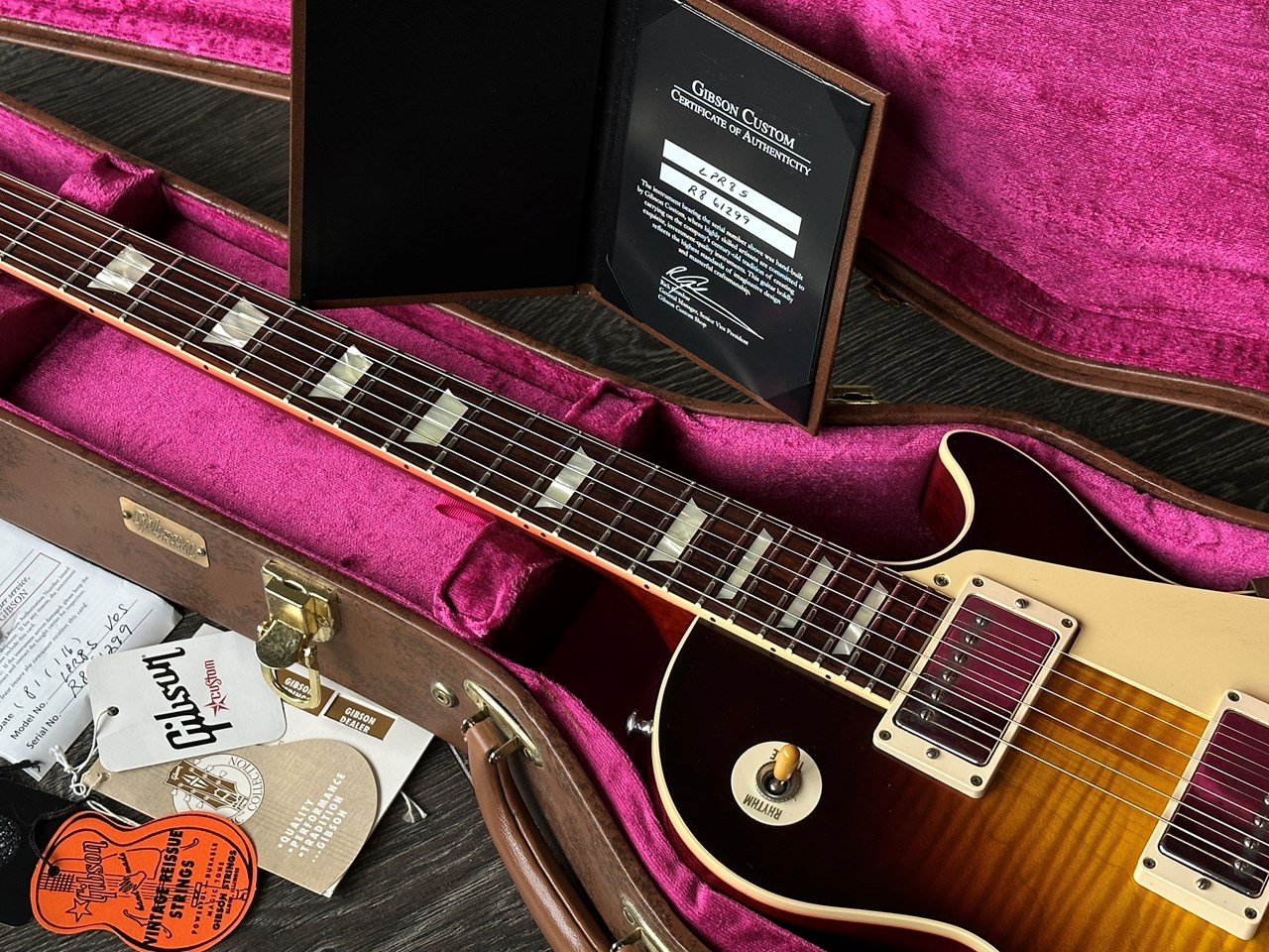 Gibson Les Paul Standard 1958 Flametop Historic Reissue - Thumbnail 4