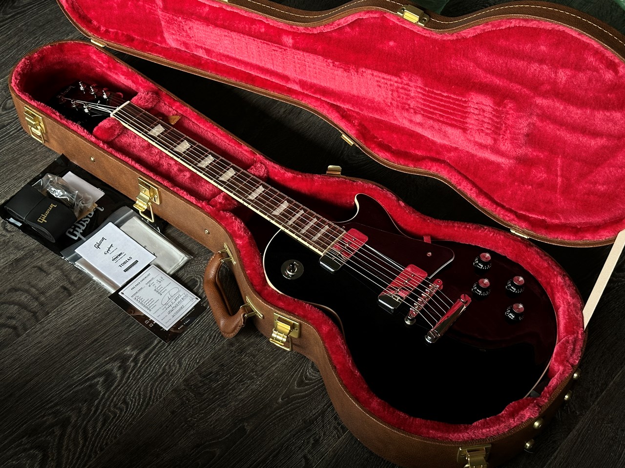 2025 Gibson Noel Gallagher Les Paul Standard Ebony Mint & Complete - Thumbnail 2