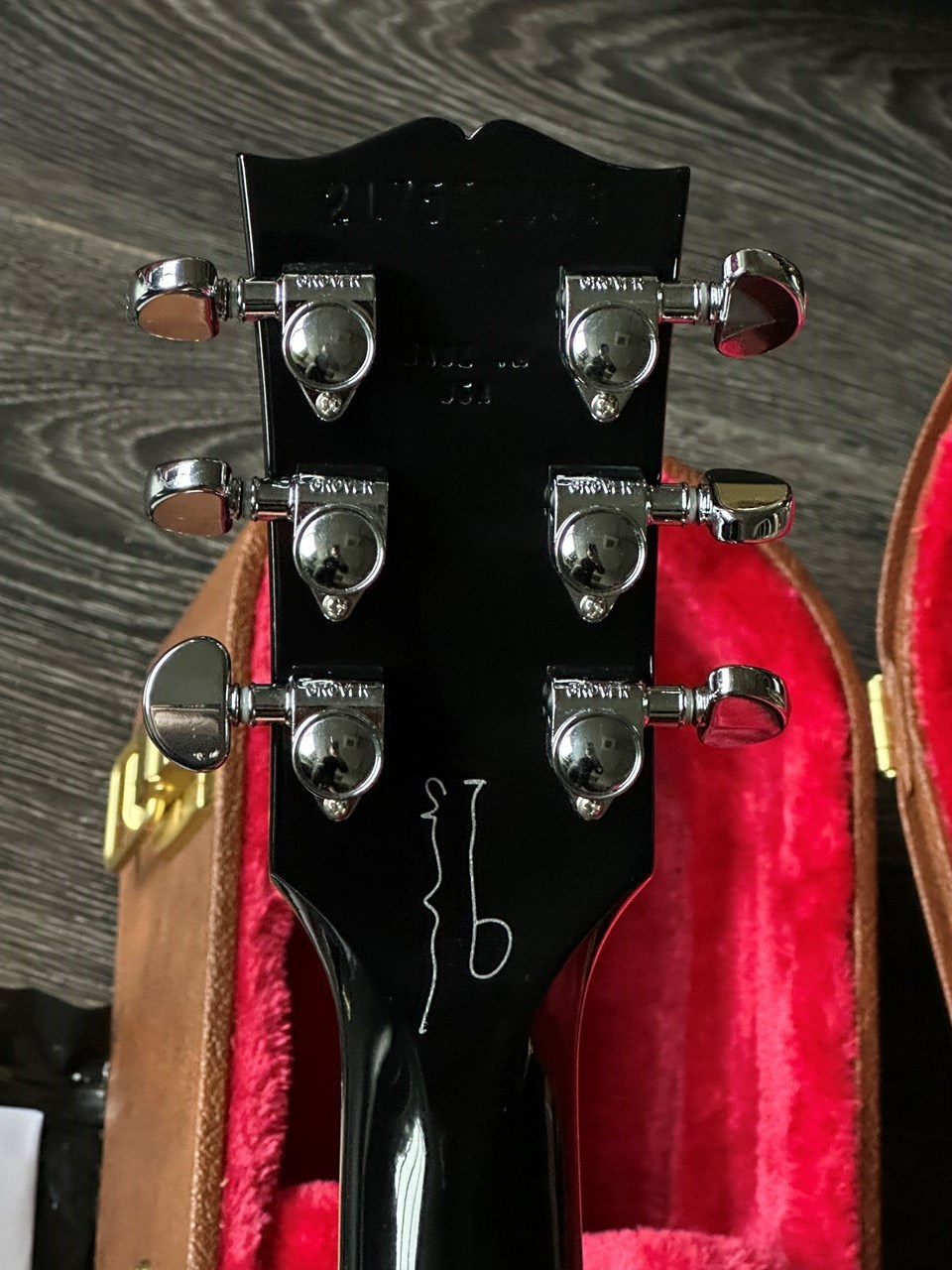 2025 Gibson Noel Gallagher Les Paul Standard Ebony Mint & Complete - Thumbnail 6