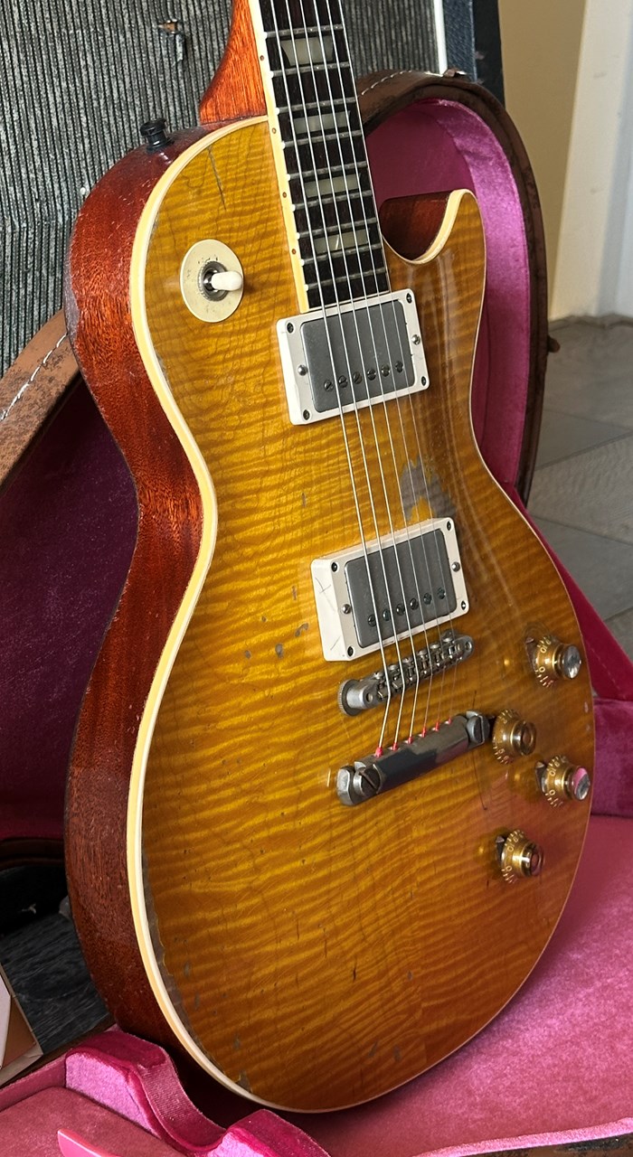 Gibson Les Paul Standard 1959 Kirk Hammett Greeny Handselected Top - Thumbnail 6