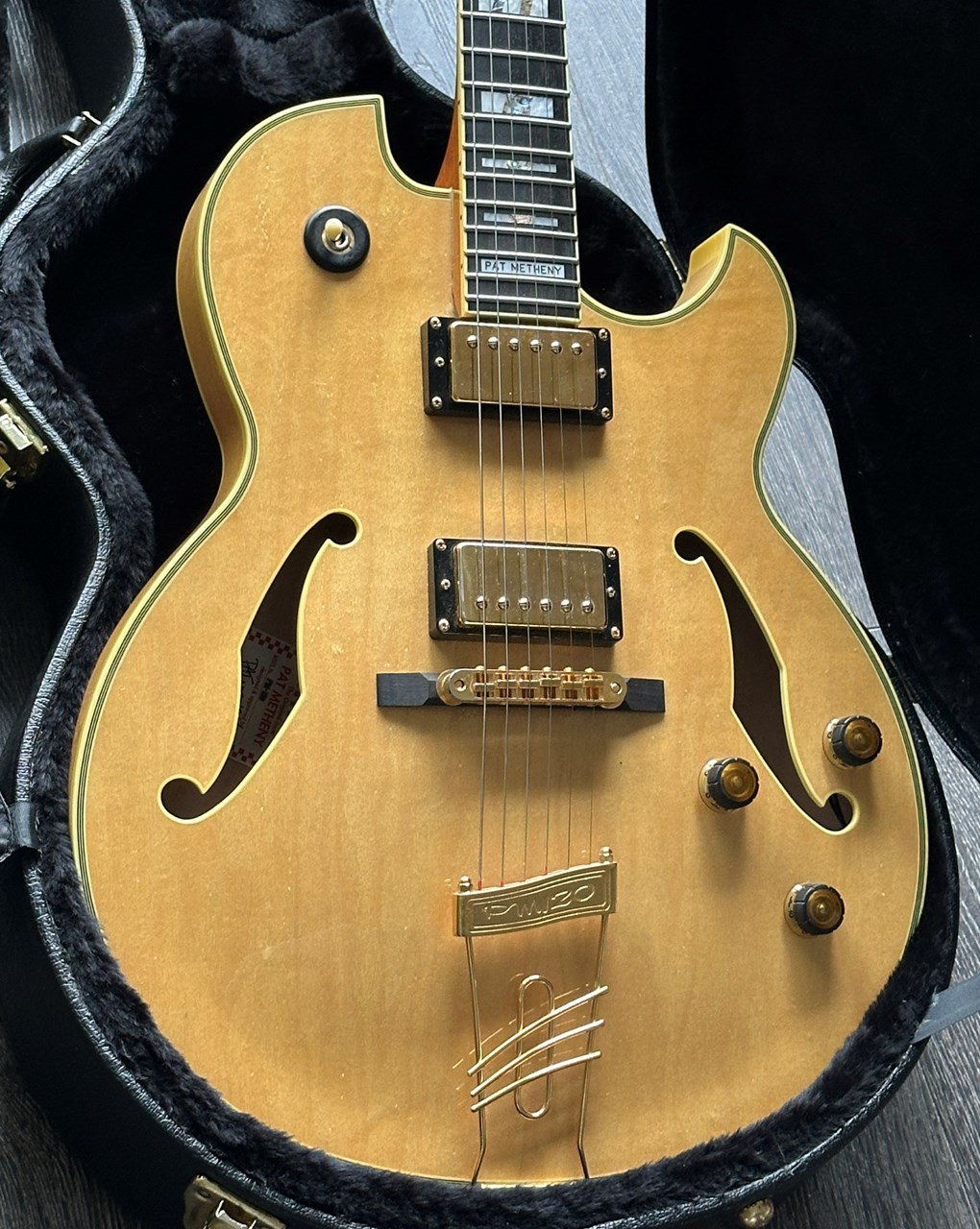 2008 Ibanez PM120 Pat Metheny Signature Made in Japan Hollowbody - Thumbnail 5