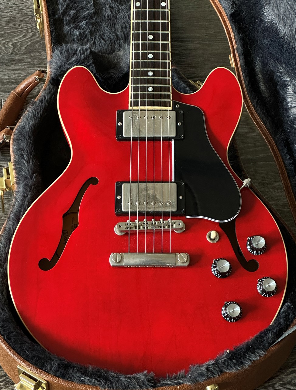 2022 Gibson ES-339 Cherry Red Gloss Semi-Hollowbody Smaller ES-335 - Thumbnail 5