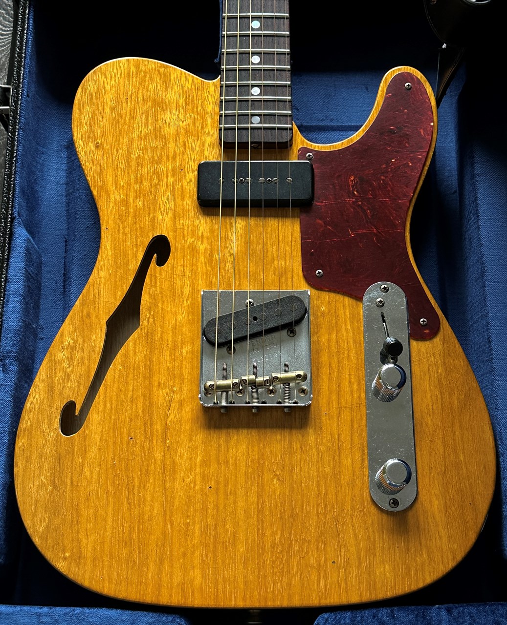 Fender Custom Shop Thinline Korina P90 Relic Telecaster Limited 2024 - Thumbnail 2