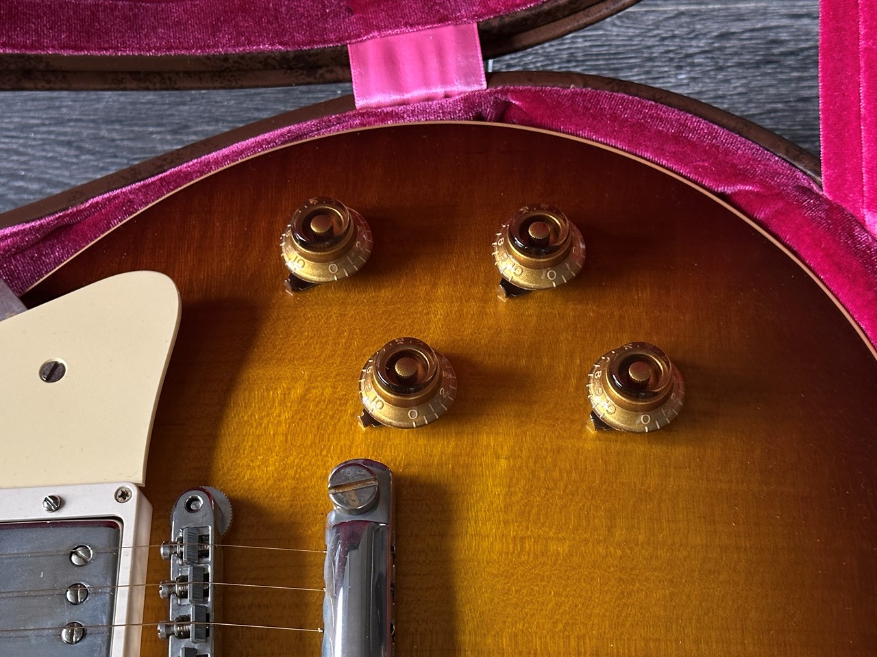 2025 Gibson Les Paul Standard 1958 Iced Tea MINT Unplayed 3,7kg - Thumbnail 5