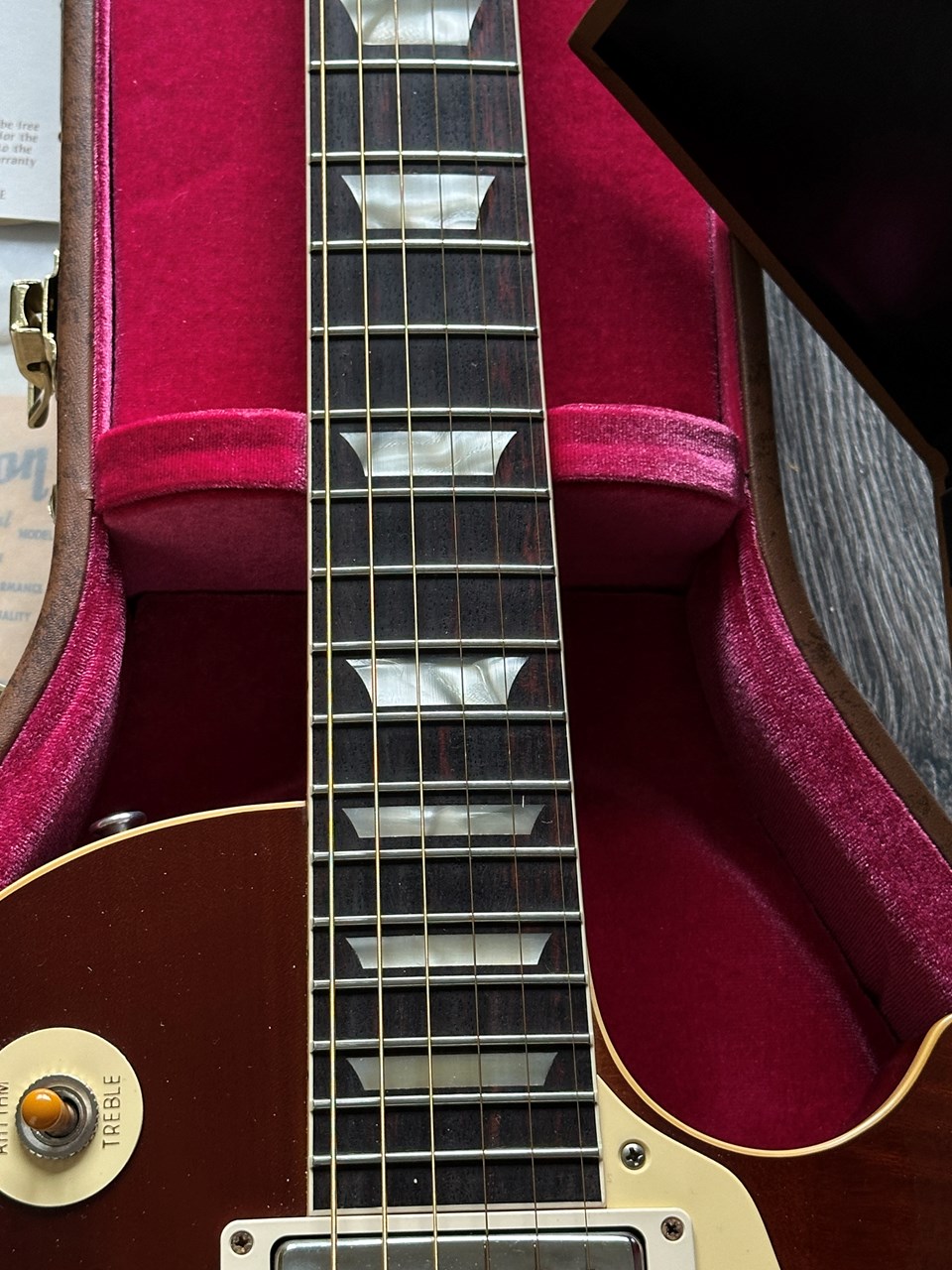 2025 Gibson Les Paul Standard 1958 Iced Tea MINT Unplayed 3,7kg - Thumbnail 6