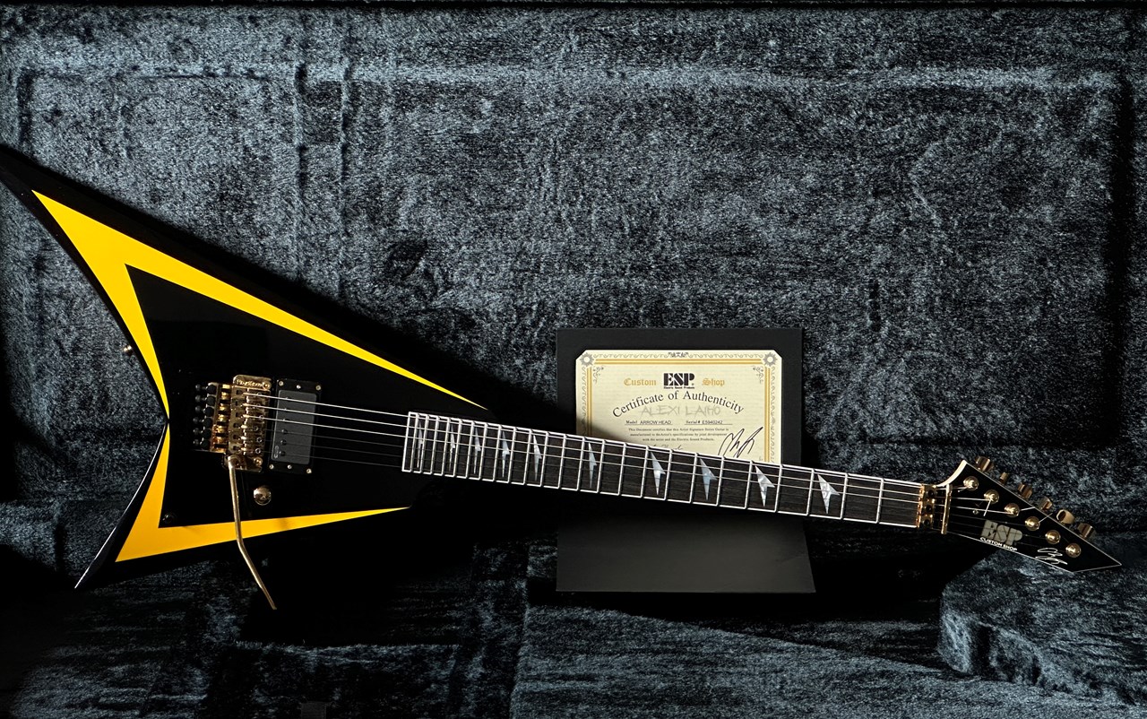 ESP Custom Shop Alexi Laiho Arrow Head Mint & Complete - Thumbnail 2