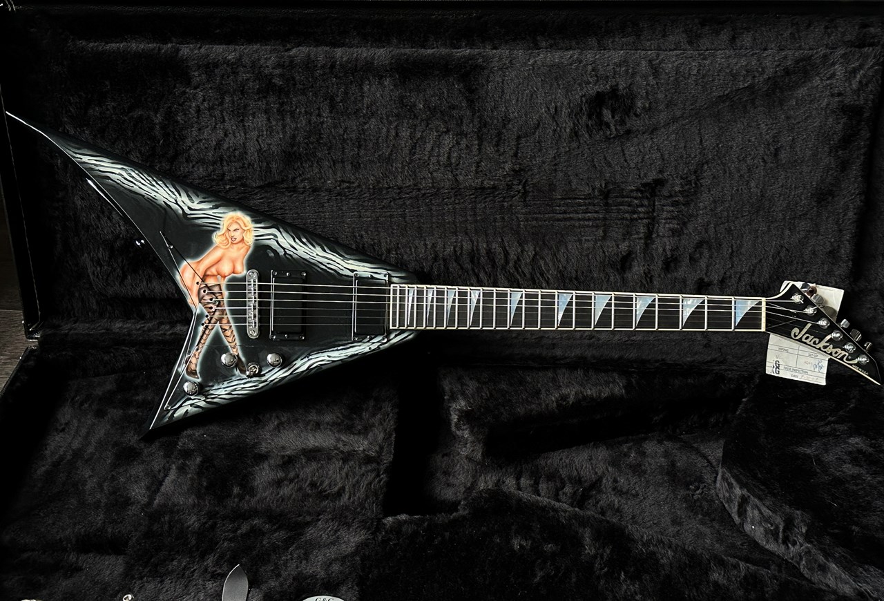 2007 Jackson USA Custom Shop RR1 Leopard Girl Graphic - Thumbnail 3