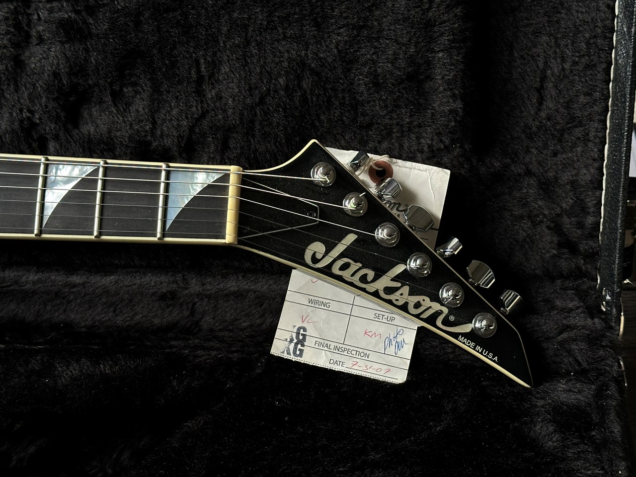 2007 Jackson USA Custom Shop RR1 Leopard Girl Graphic - Thumbnail 4