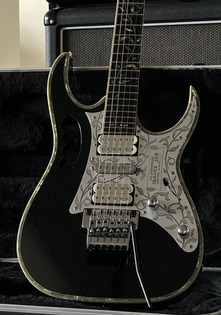 1996 Ibanez JEM 10th Anniversary Steve Vai Serial# 339 - Thumbnail 3