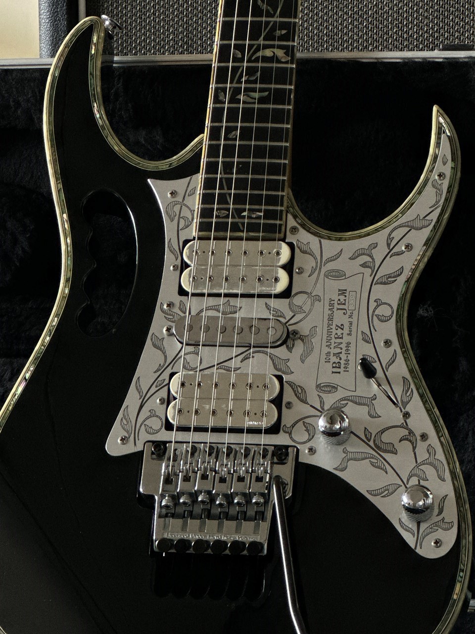 1996 Ibanez JEM 10th Anniversary Steve Vai Serial# 339 - Thumbnail 6