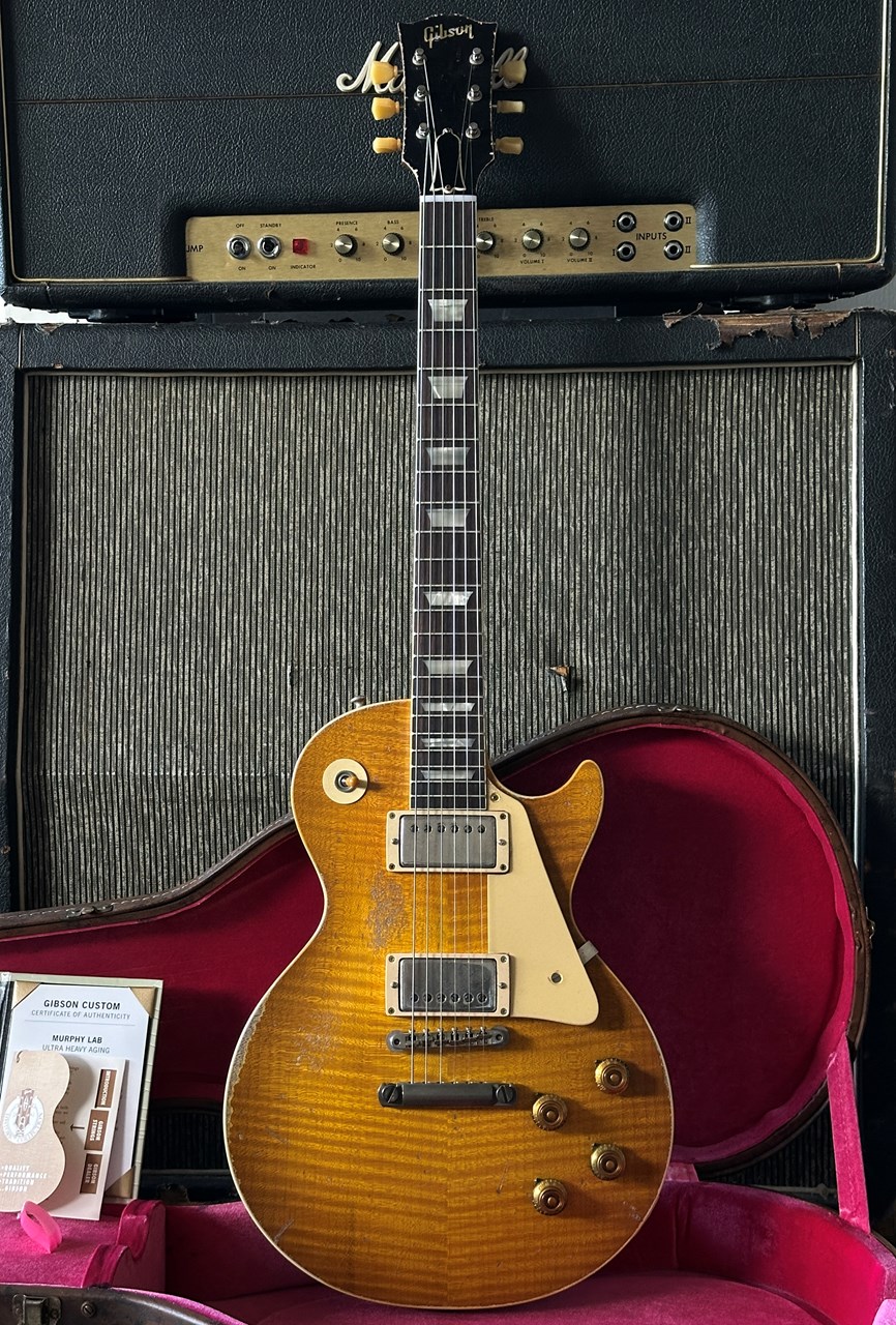 2026 Gibson Les Paul Standard 1959 Ultra Heavy Aging Murphy Lab MINT - Thumbnail 2