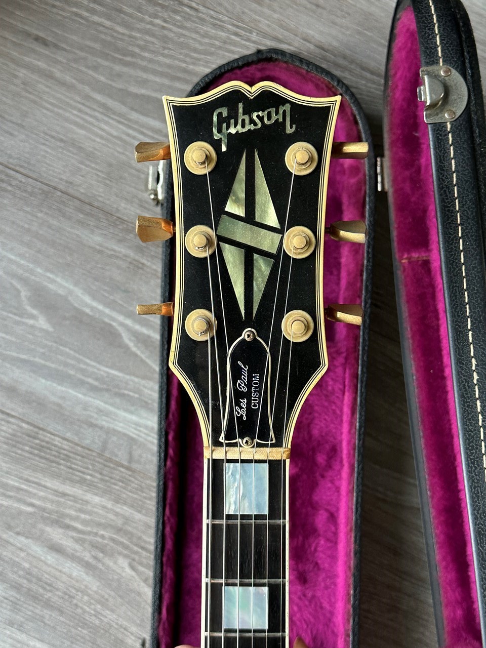 1975 Gibson Les Paul Custom Brazilian Rosewood Top with CITES - Thumbnail 5