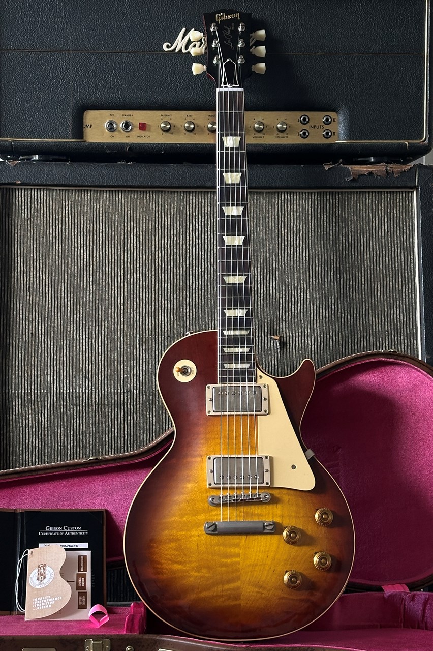 2025 Gibson Les Paul Standard 1958 Figured Top Lightweight - Thumbnail 2