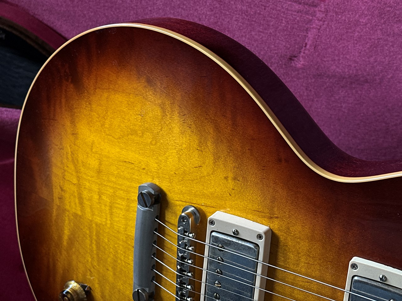 2025 Gibson Les Paul Standard 1958 Figured Top Lightweight - Thumbnail 6
