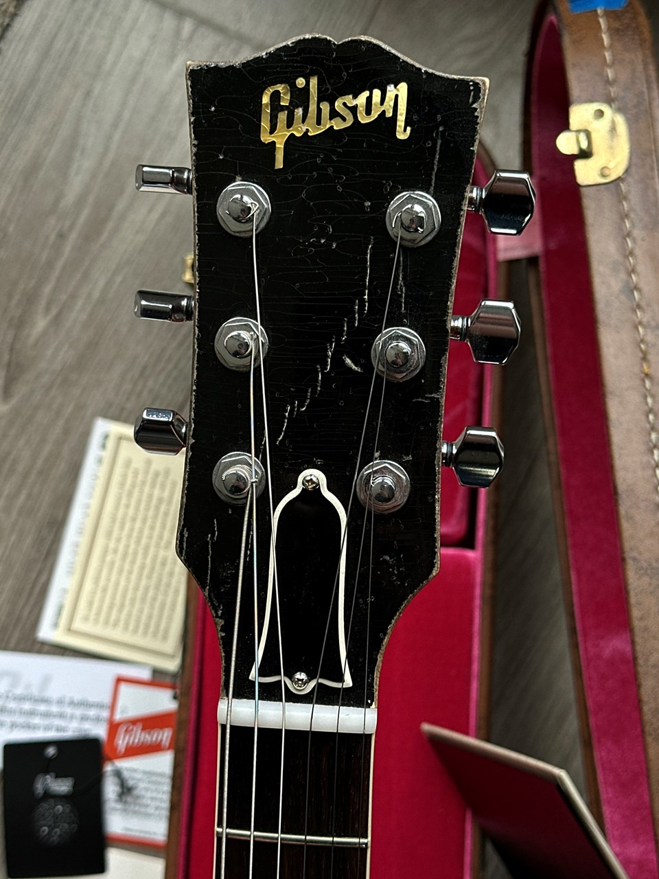 Gibson Les Paul Standard 1959 Greeny Kirk Hammett Aged Murphy Lab - Thumbnail 6