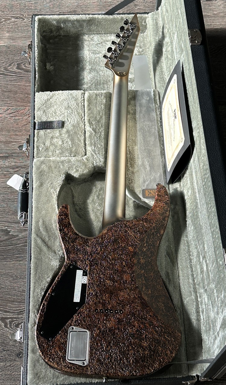 ESP Custom Shop Original Series M-II CTM NT Rust Copper Finish - Thumbnail 3