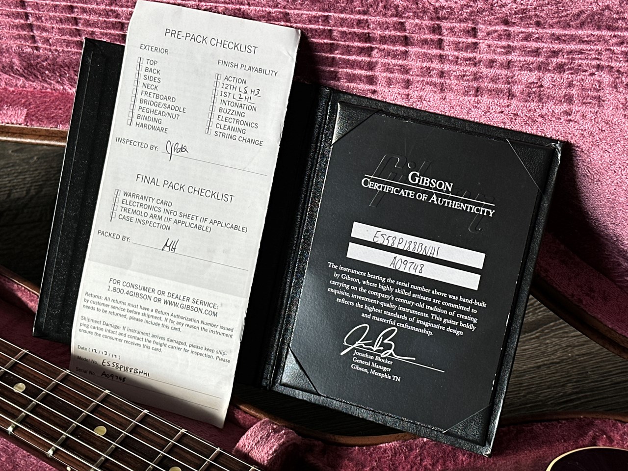 2017 Gibson Memphis 1958 ES-335 Historic VOS Reissue - Thumbnail 2