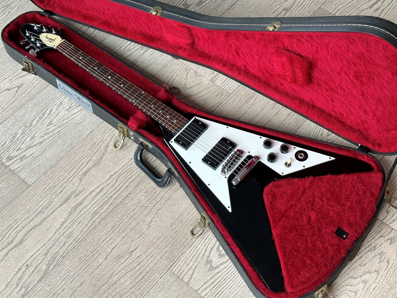 1976 Gibson Flying V Kirk Hammett specs with Original Case - Thumbnail 5