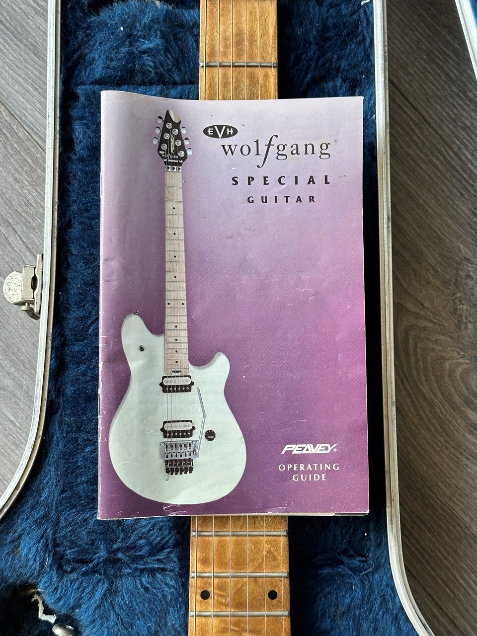 Peavey USA Wolfgang Special Eddie van Halen Tobacco with Manual & Case - Thumbnail 5