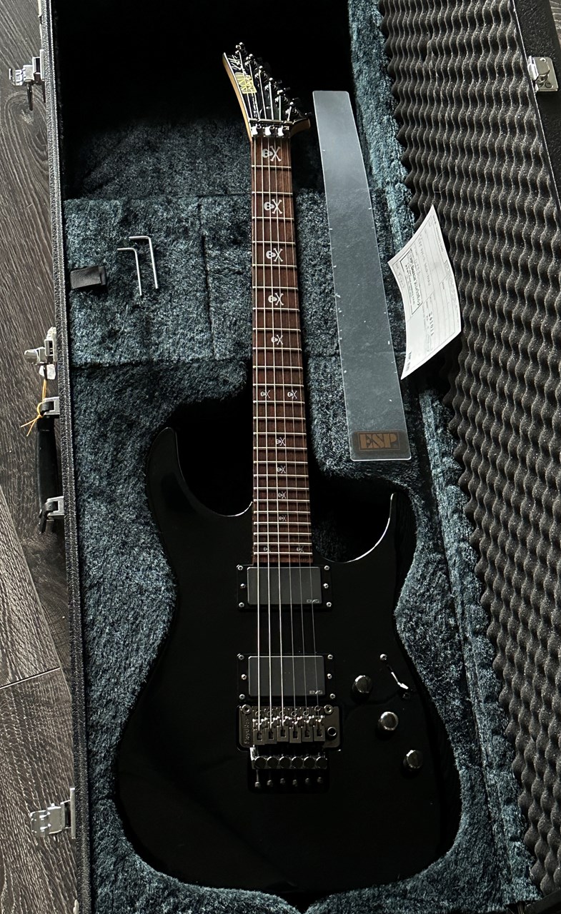 ESP Custom Shop Kirk Hammett NTB KH-2 Neck-Thru with Case - Thumbnail 6