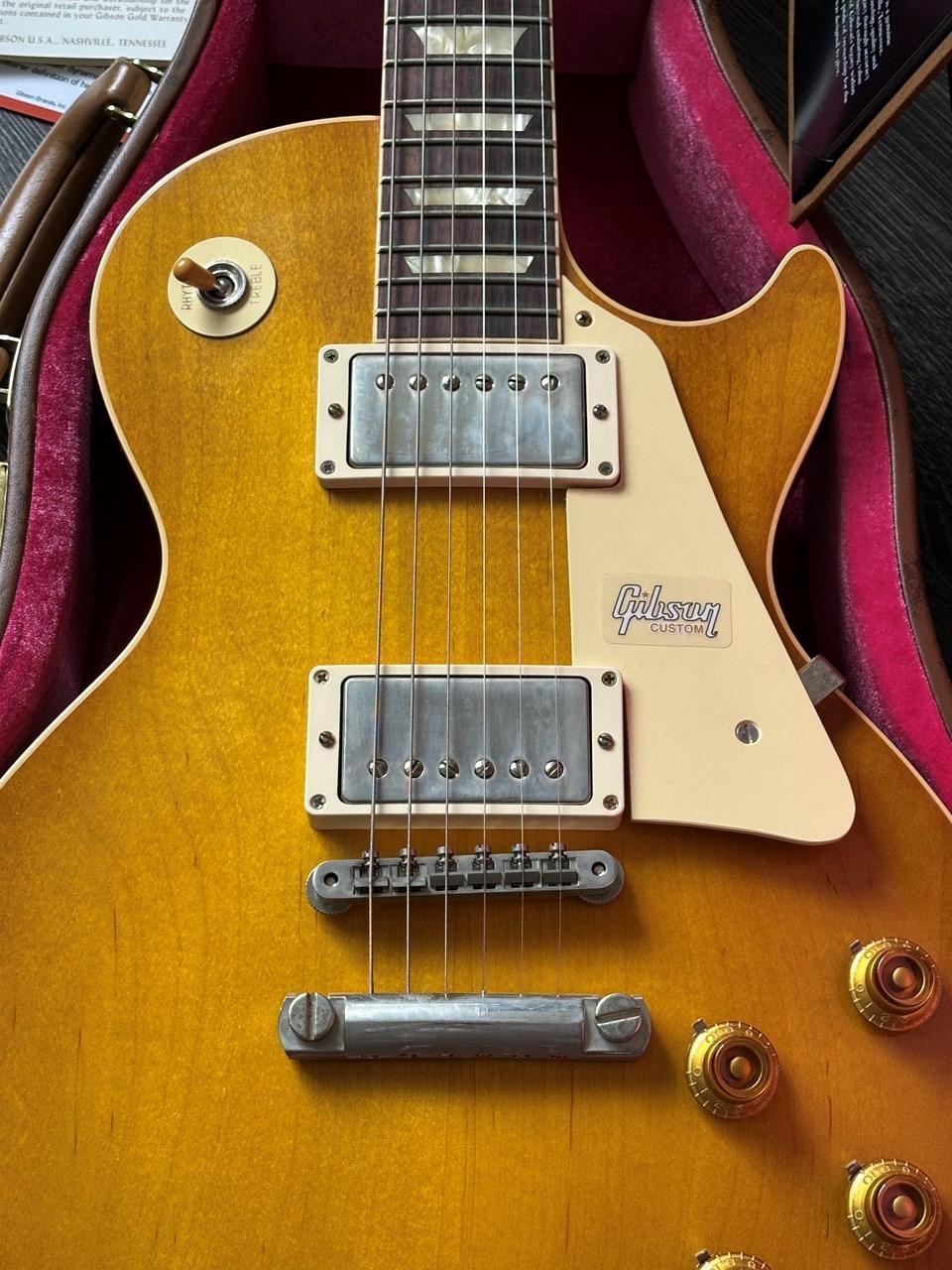 2020 Gibson Les Paul Standard 1958 Historic Reissue Lemonburst - Thumbnail 6