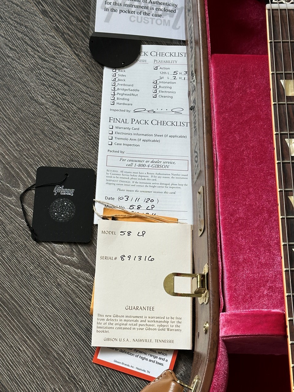 2020 Gibson Les Paul Standard 1958 Historic Reissue Lemonburst - Thumbnail 5