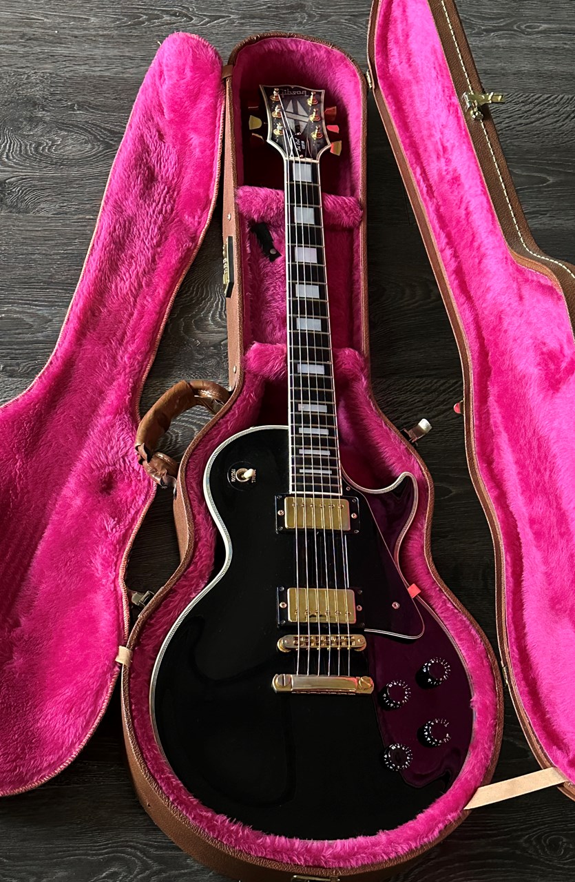 1989 Gibson Les Paul Custom Ebony with Original Case - Thumbnail 6