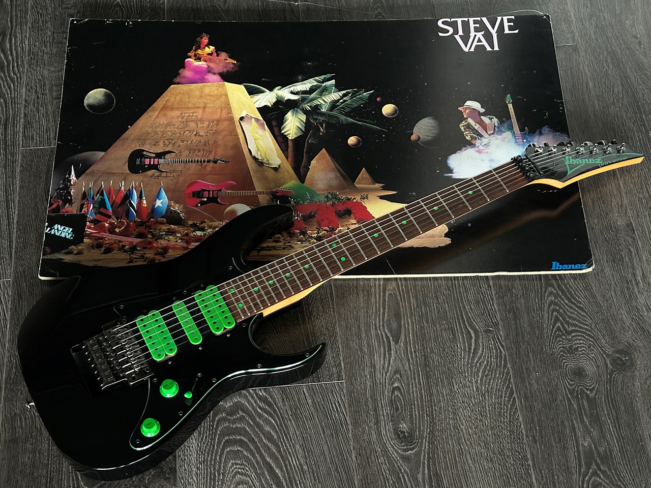 1990 banez UV 7 Steve Vai Signature Vintage 7 String Universe - Thumbnail 5