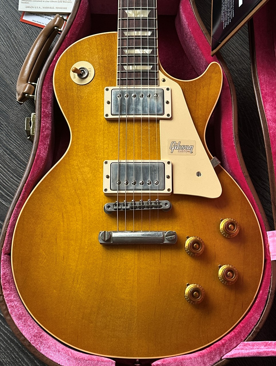 2020 Gibson Les Paul Standard 1958 Historic Reissue Lemonburst - Thumbnail 3