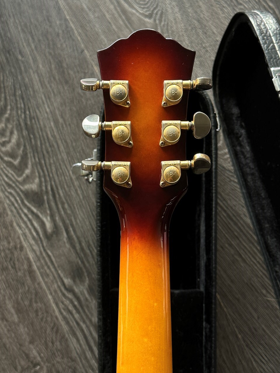 Washburn J-4 Hollowbody Archtop Flamed Maple Body - Thumbnail 5