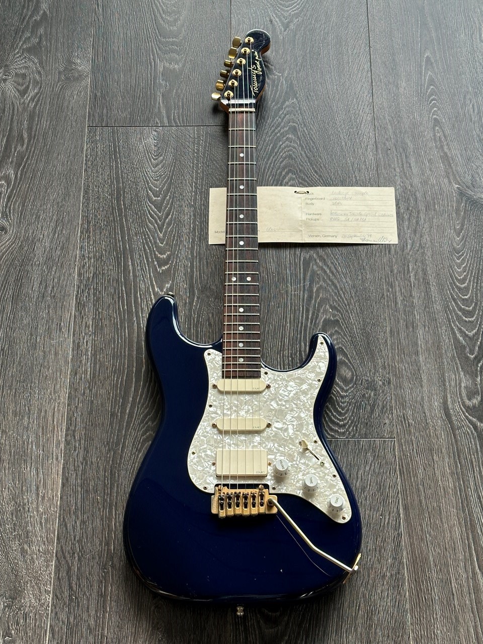 1998 Tommy’s Special Guitars Handbuilt Valley Arts Style - Thumbnail 2
