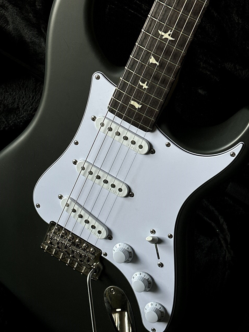2024 PRS Paul Reed Smith Silver Sky John Mayer Faded Black Tee Satin - Thumbnail 2