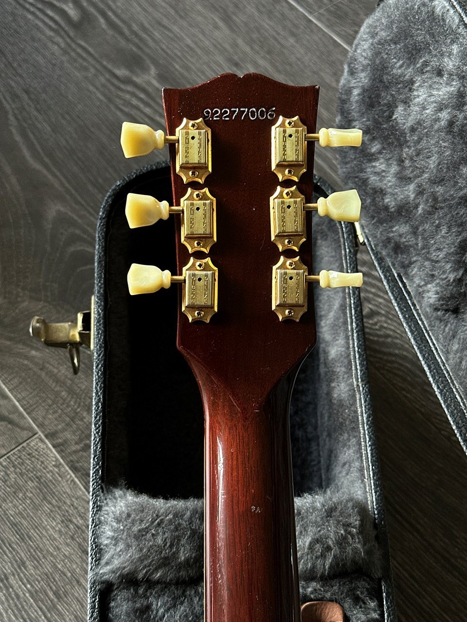 1997 Gibson L-4 CES Winered Spruce Top Figured Maple Back & Sides - Thumbnail 6