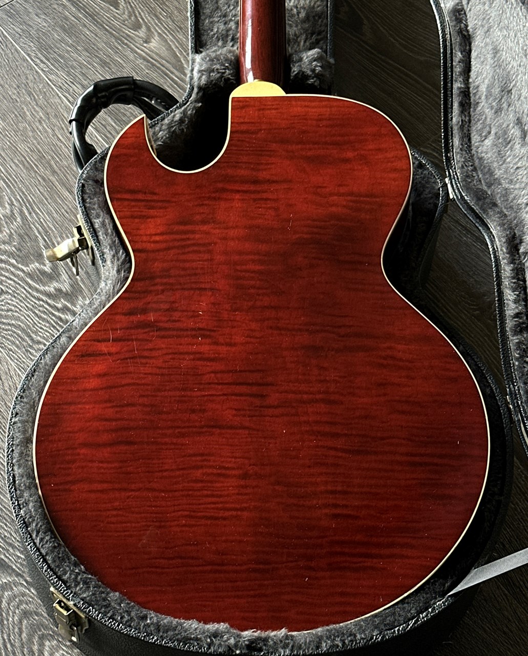 1997 Gibson L-4 CES Winered Spruce Top Figured Maple Back & Sides - Thumbnail 2