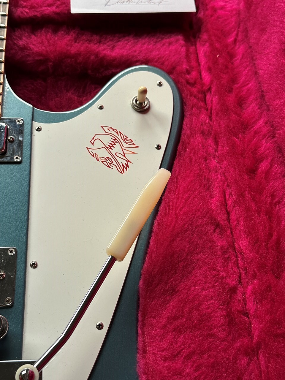 Gibson Firebird V Pelham Blue Vibrola Limited Edition - Thumbnail 3