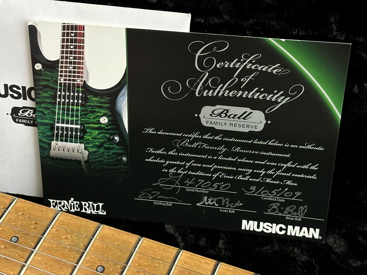 Music Man Axis Super Sport BFR Ball Family Reserve - Thumbnail 5
