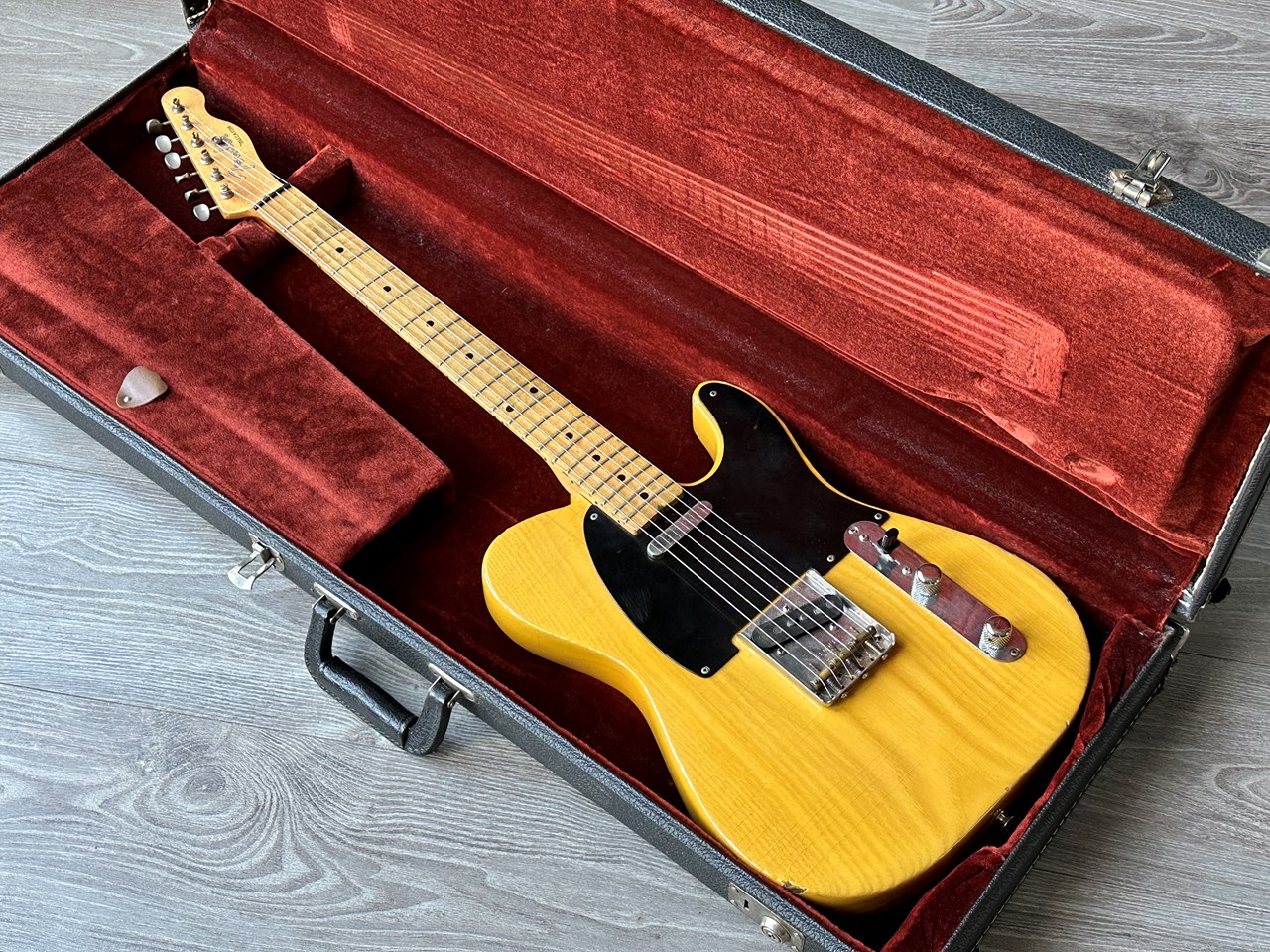 1956 Fender Telecaster Refin Great Vintage Player - Thumbnail 3
