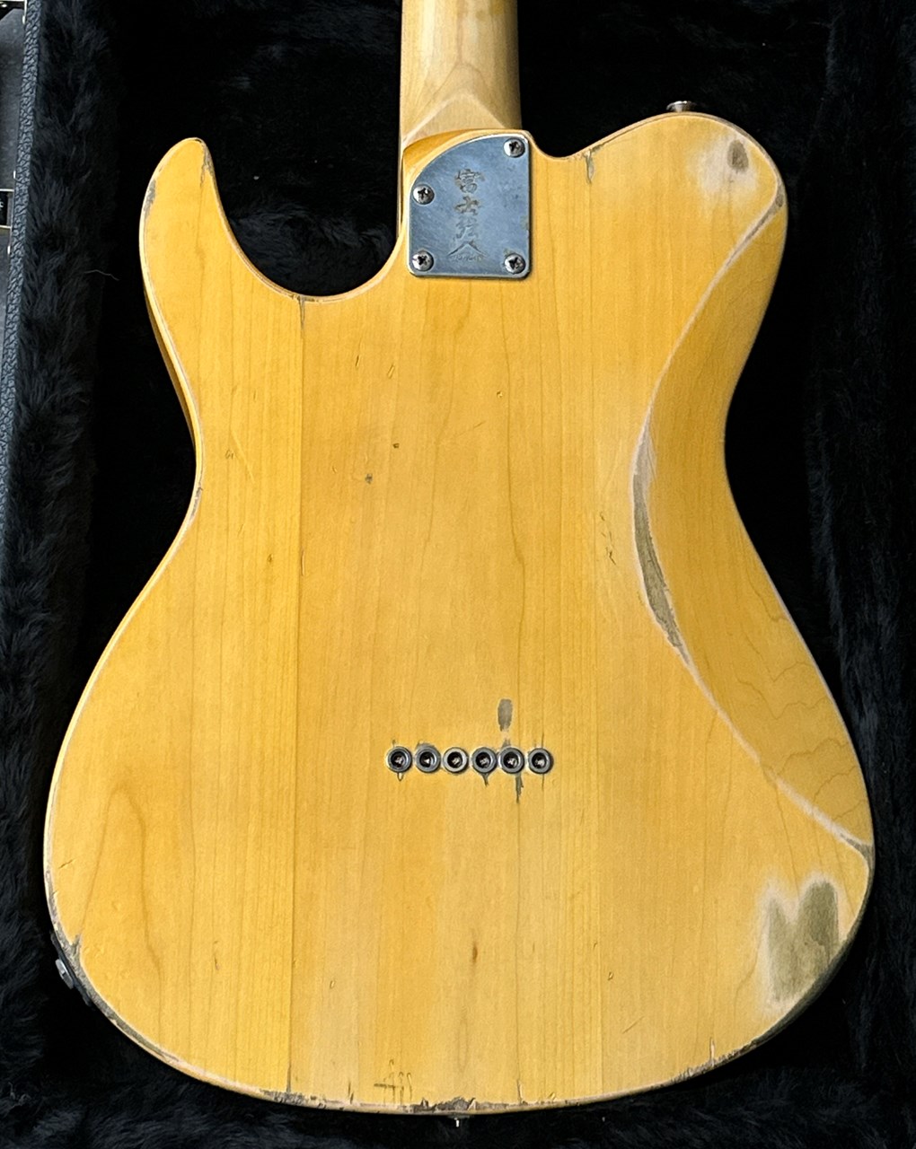 FGN Iliad VB Made in Japan Aged Butterscotch Ash Body - Thumbnail 6