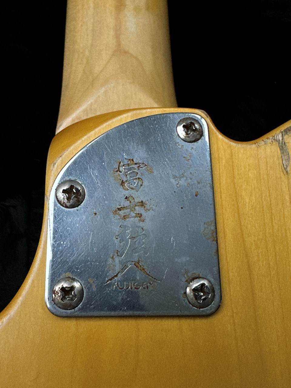 FGN Iliad VB Made in Japan Aged Butterscotch Ash Body - Thumbnail 5