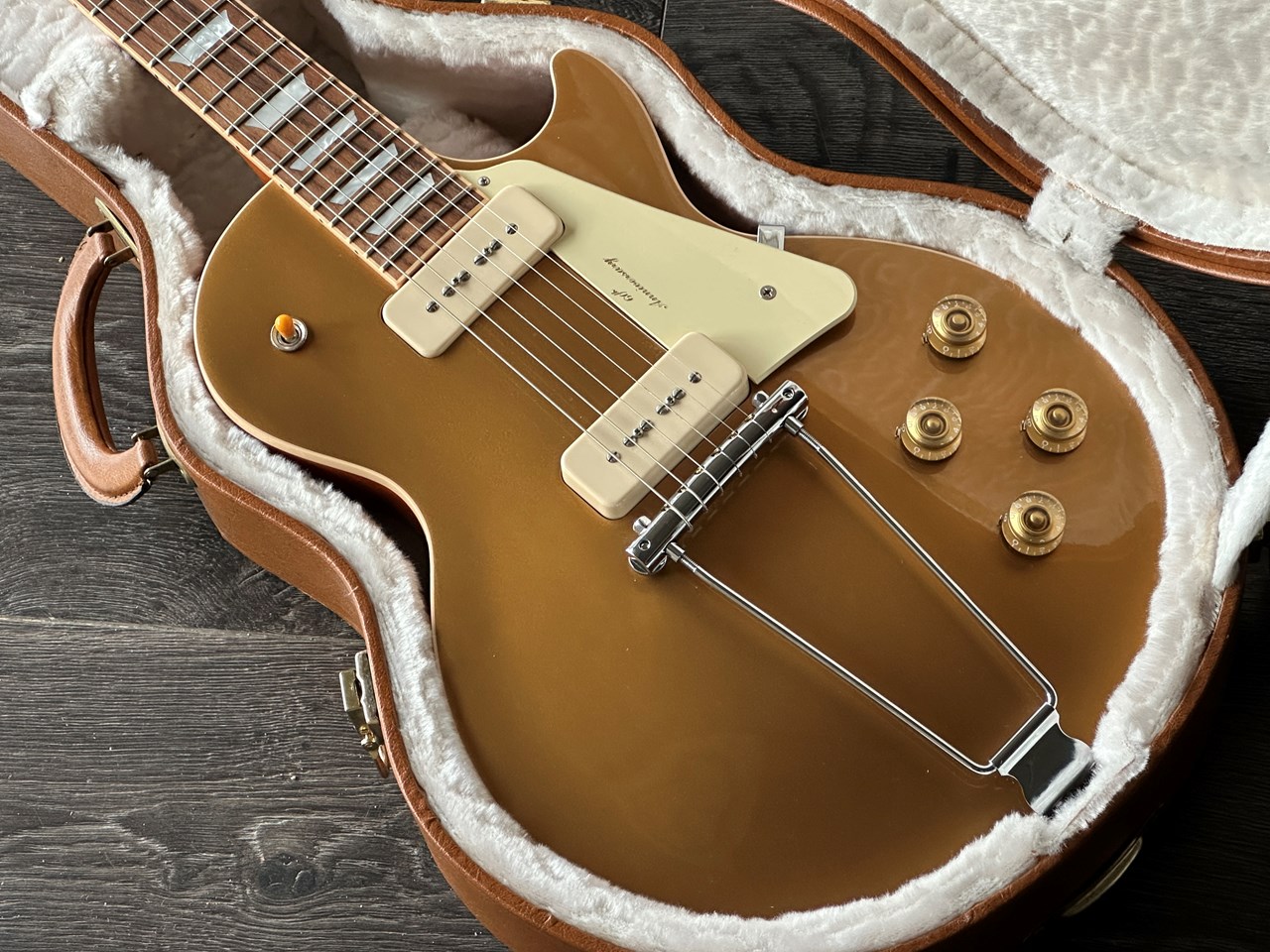 2012 Gibson Les Paul 60th Anniversary Goldtop with Papers & Case - Thumbnail 5