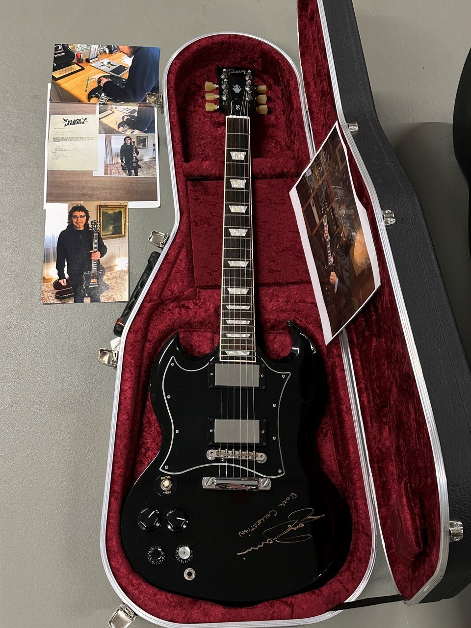 1998 Gibson SG Tony Iommi Owned, Played, Modified & Signed! - Thumbnail 5