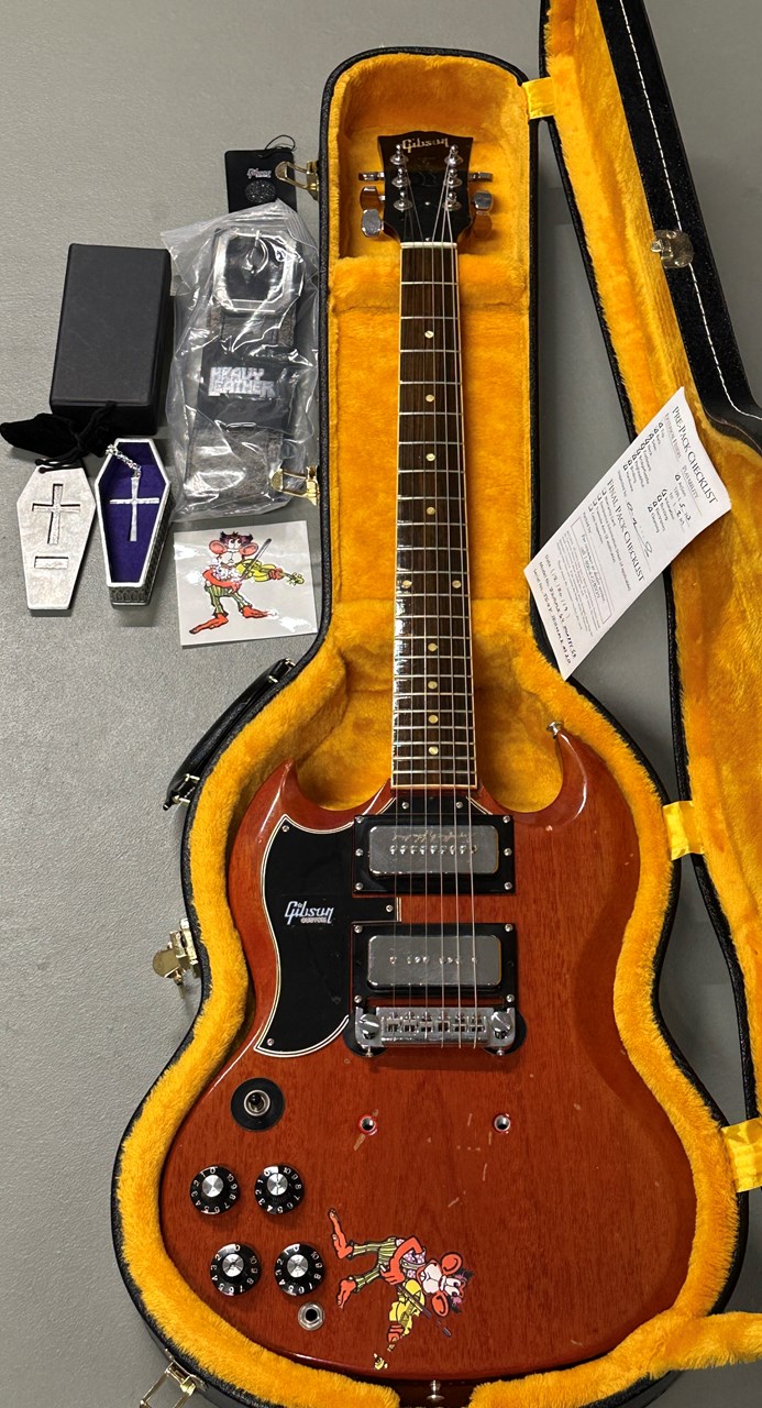 Gibson Custom Shop “Monkey SG” Tony Iommi Left-Handed LH Only 25 Made - Thumbnail 2